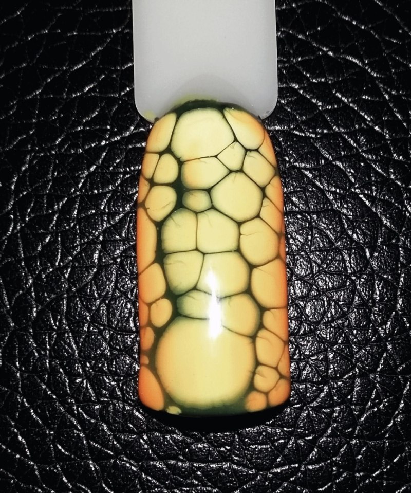 Маникюр кожа рептилии