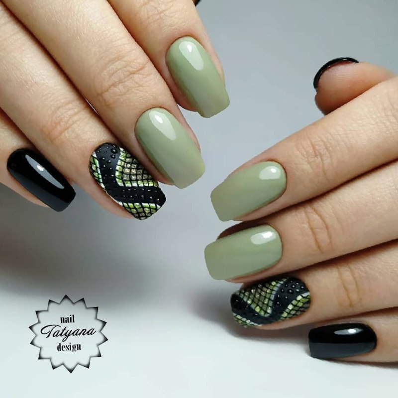 Вуаль на ногтях