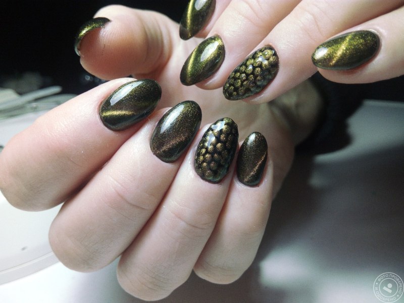 Гель лак змеиная кожа