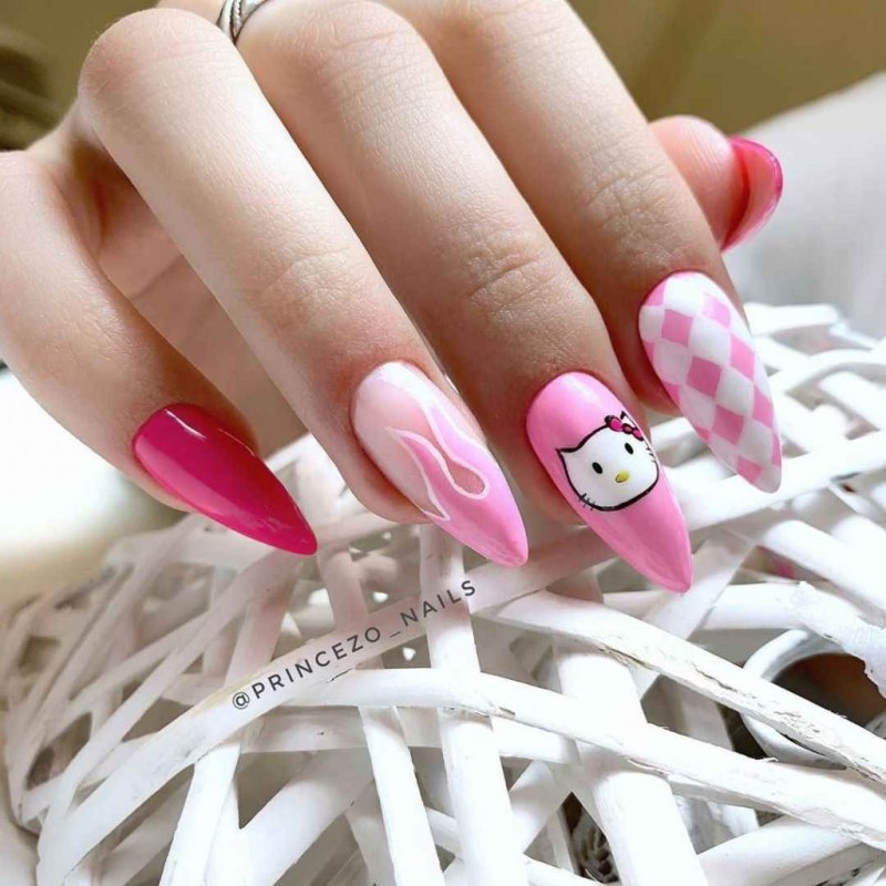 Ногти на лето для подростков