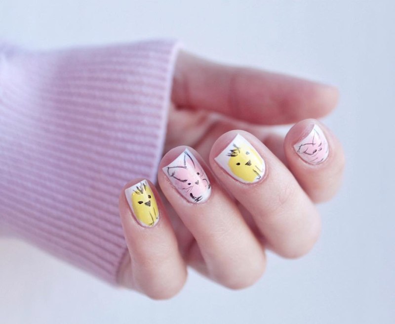 Маникюр подростковый