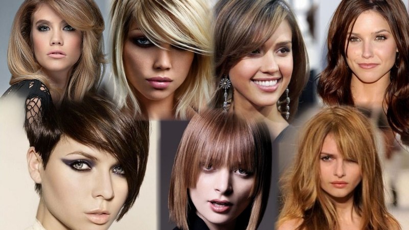 Модные прически на средние волосы