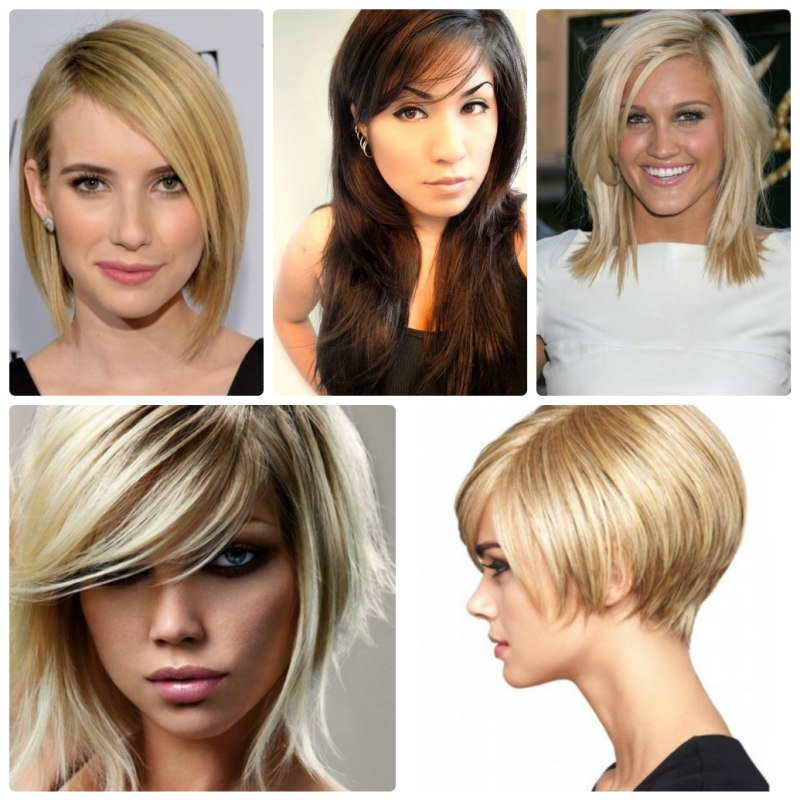 Средние стрижки на лето женские