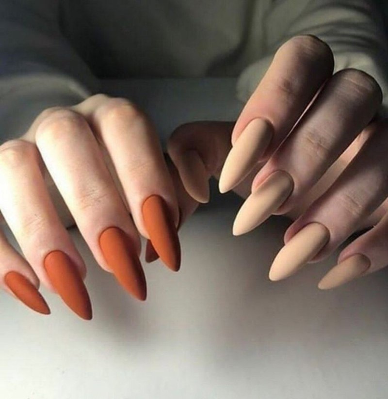 Матовый нюд миндаль 2