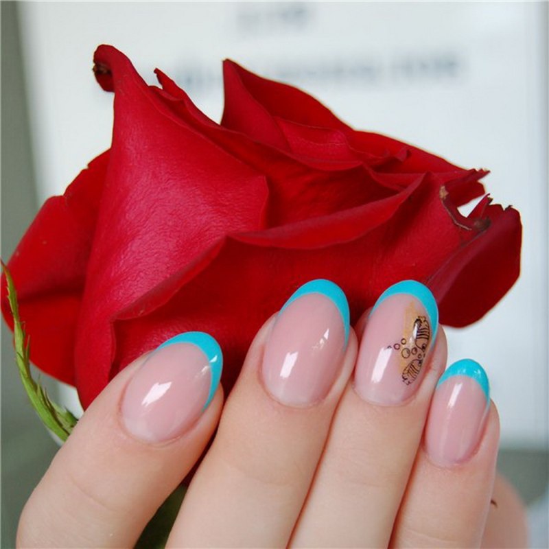 Маникюр на лвальные ноги