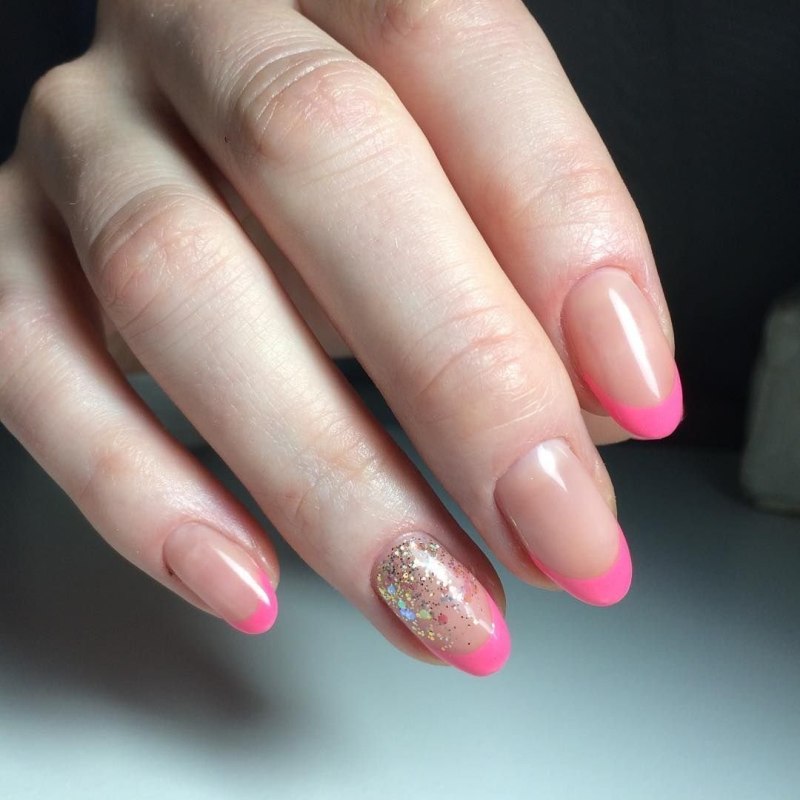 Френч голубой с желтым