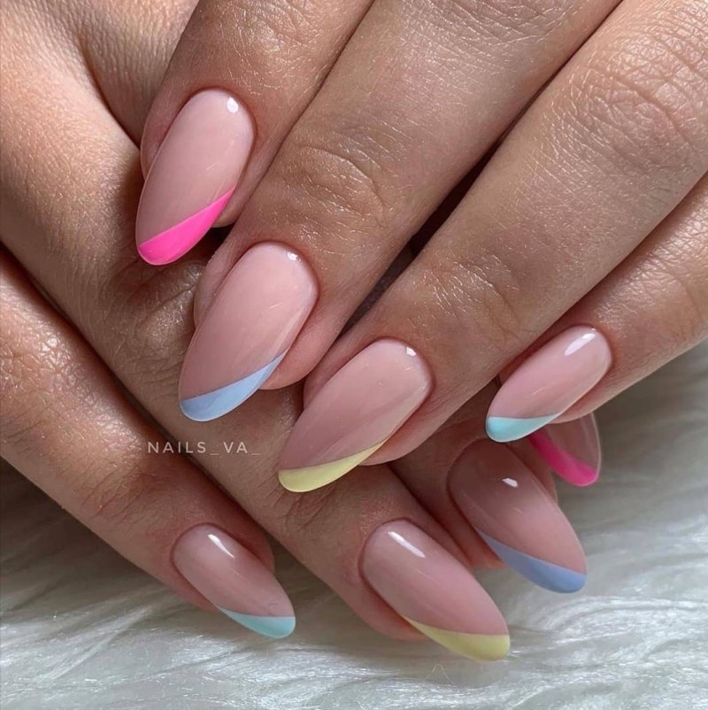 Френч градиент омбре