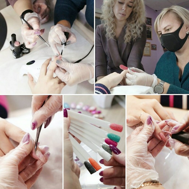 Маникюр процесс