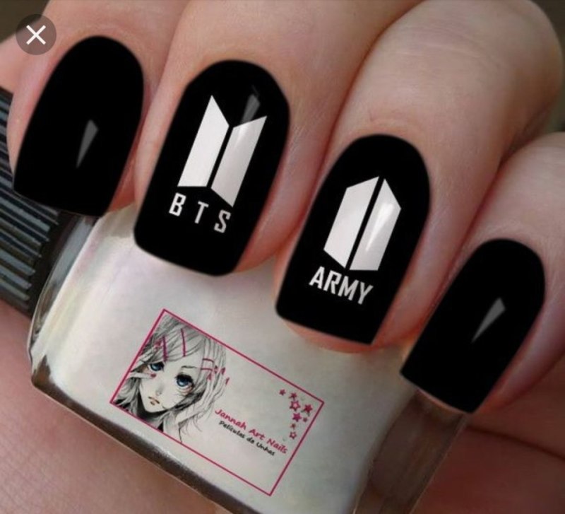 Маникюр в стиле к рор