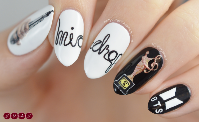 Ногти БТС BTS