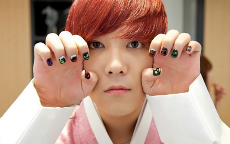 Маникюр для АРМИ BTS