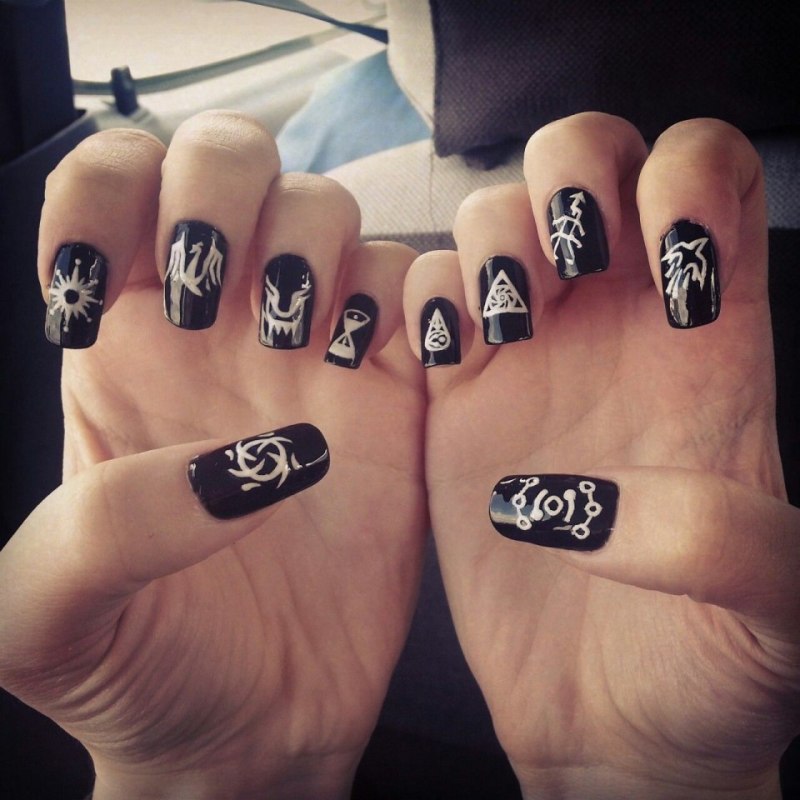 Ли Хон ки нейл арт