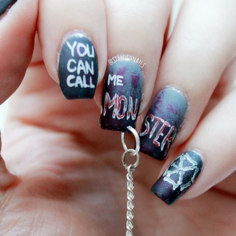 Маникюр БТС АРМИ