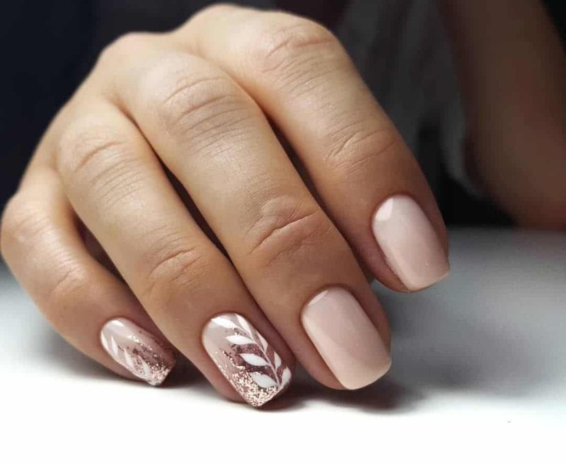 Оливковые ногти