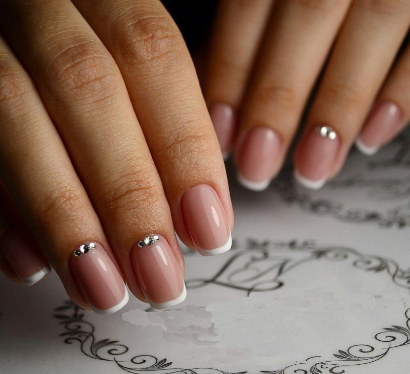 Френч намкороткие ногти
