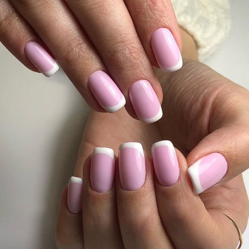 Маникюр френч 2018 модные