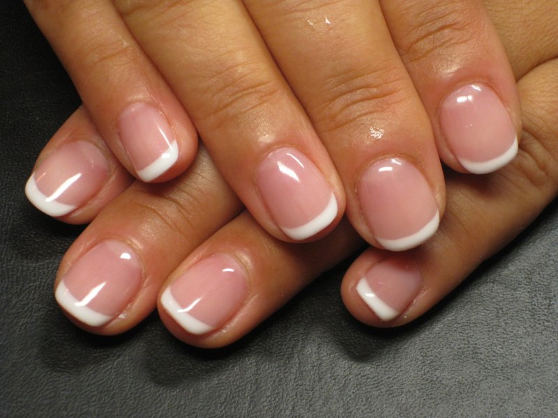 Френч на свои ногти