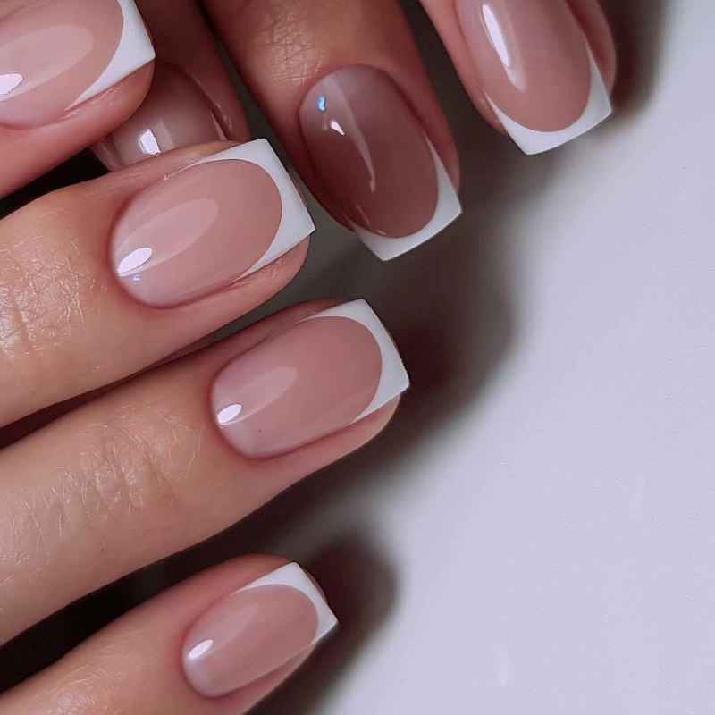 Ногти френч