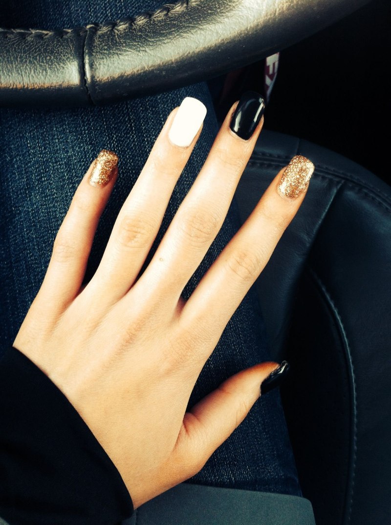 Маникюр надоинные ногти