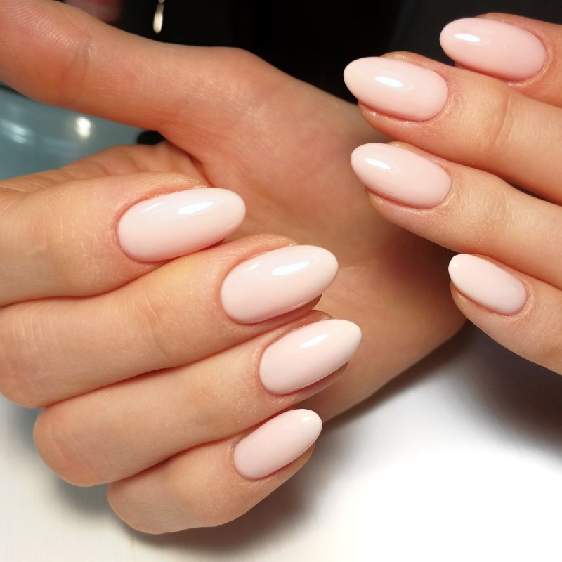 Ногти квадратные однотонные