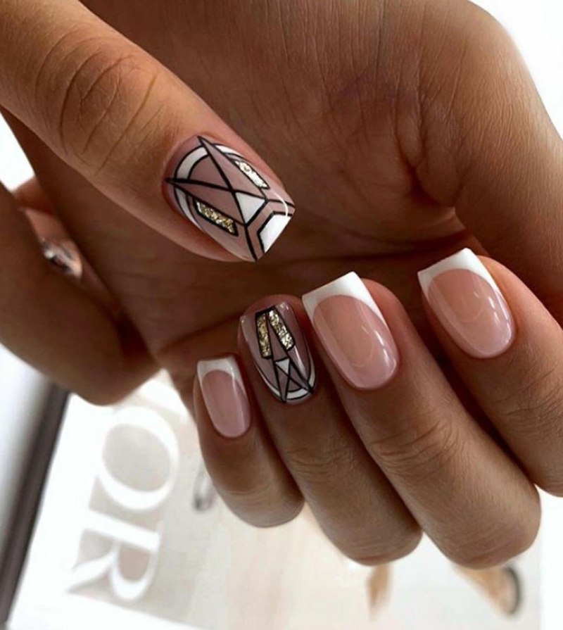 Френч с геометрией