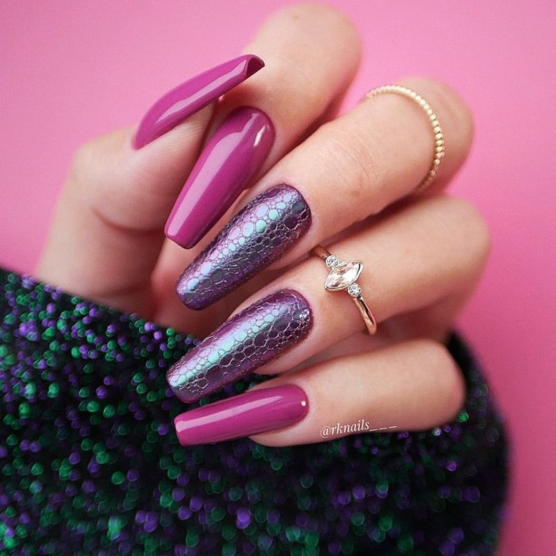 Гламурный маникюр