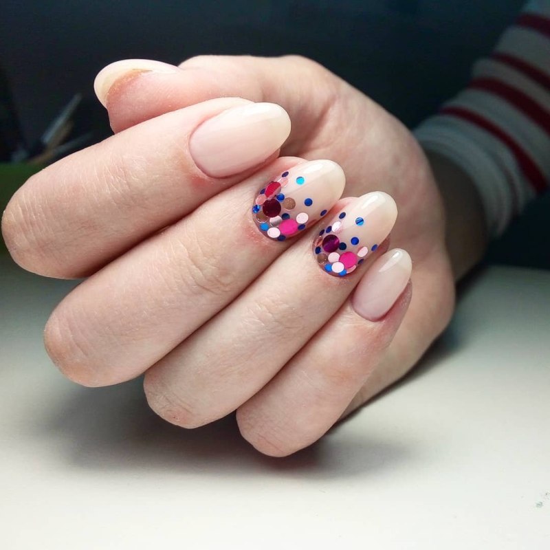 Маникюр дизайн Кружка