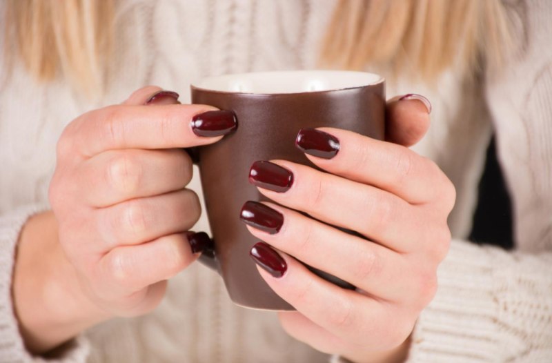 Маникюр конфетти камифубуки