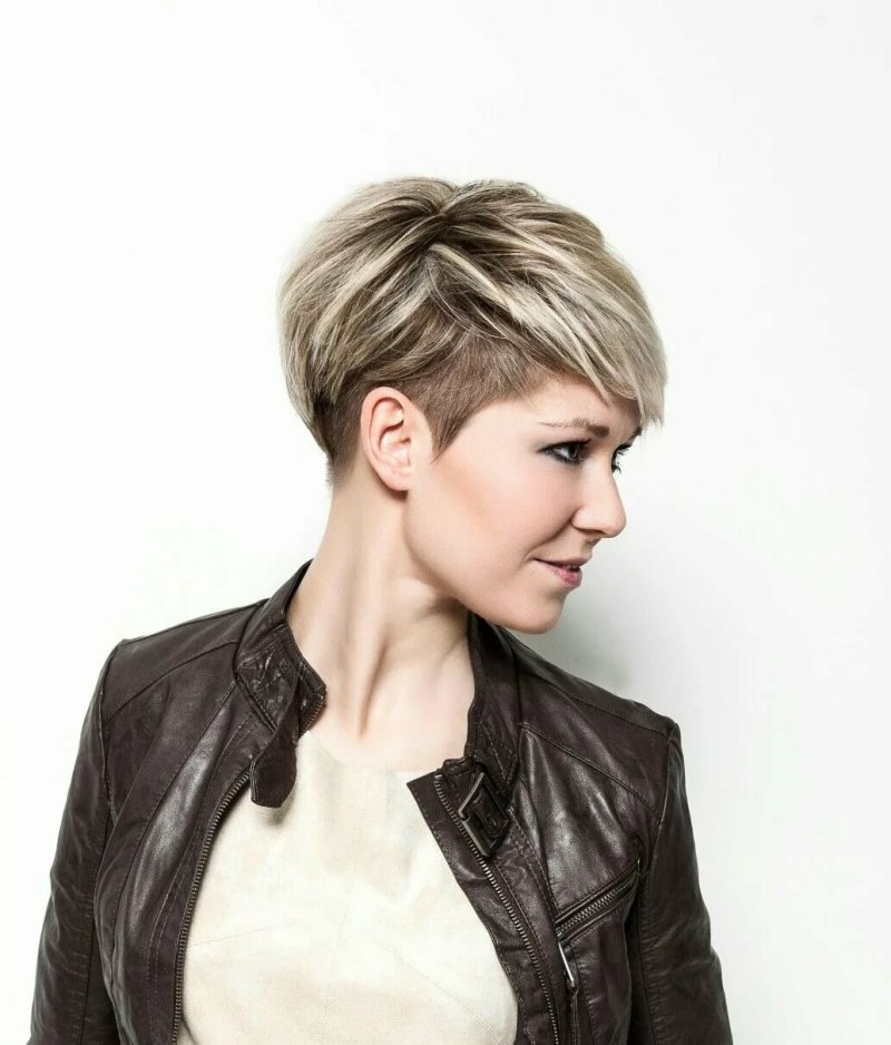 Мелирование Пикси андеркат