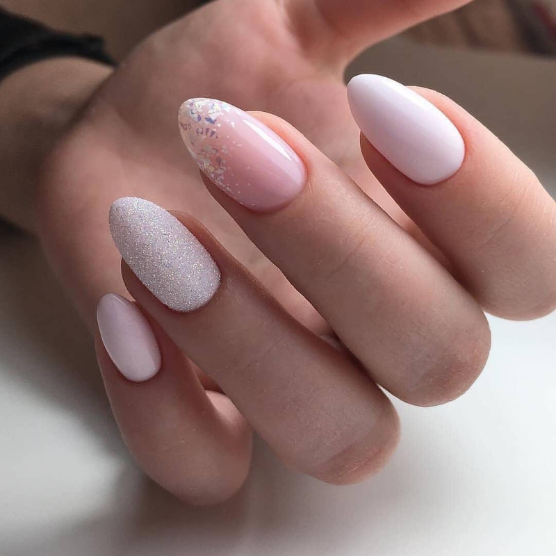 Нежный маникюр