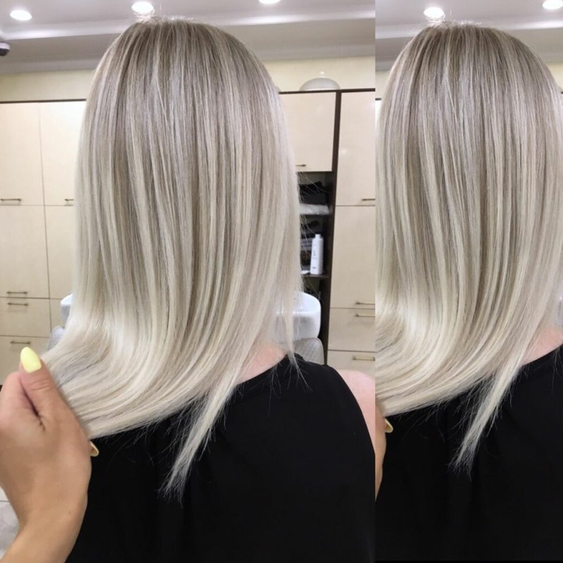 Балаяж колорирование + тонирование