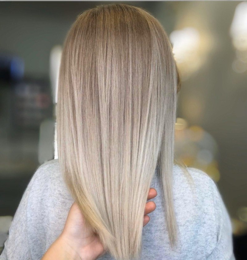 Блонд мелирование шатуш