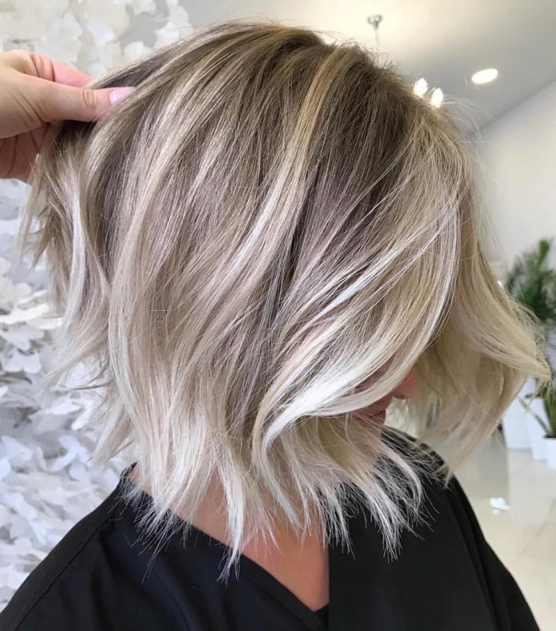 Окрашивание 2020 балаяж блонд