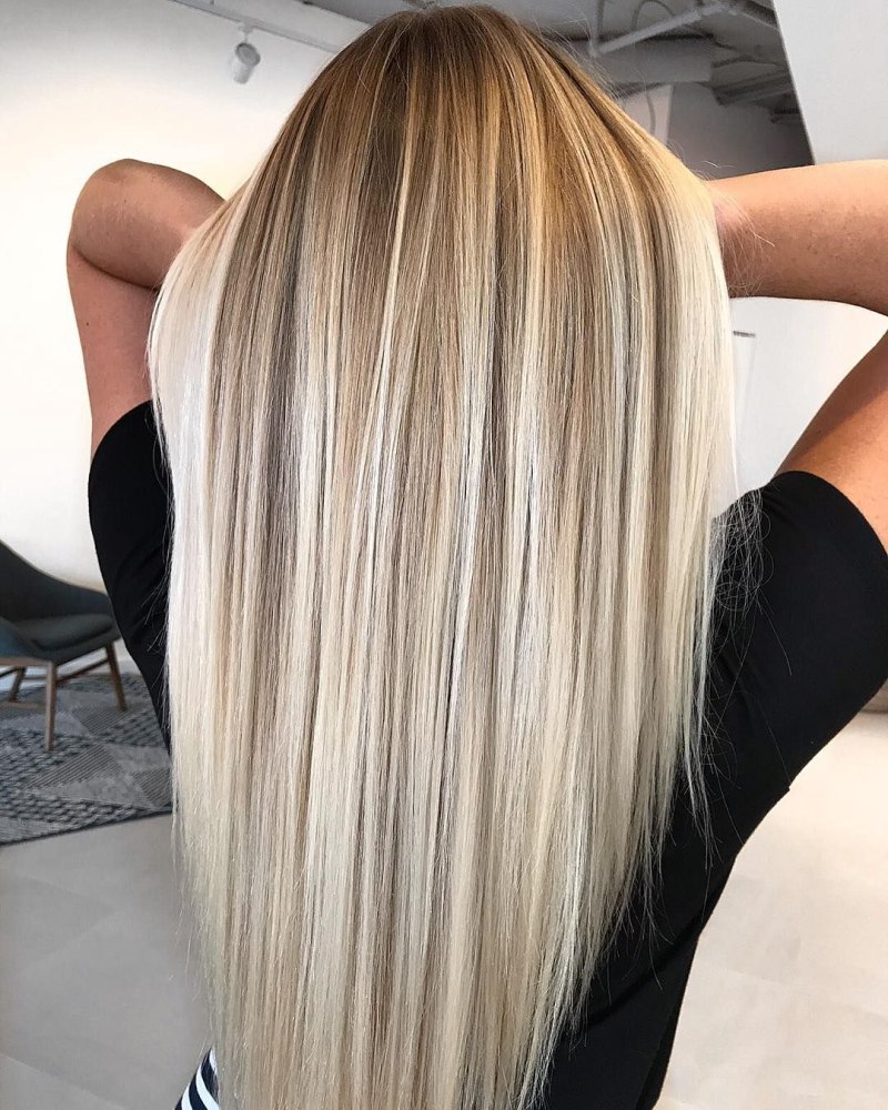 Стрижка ровные концы