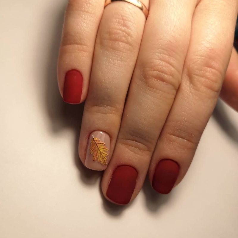 Осенний маникюр