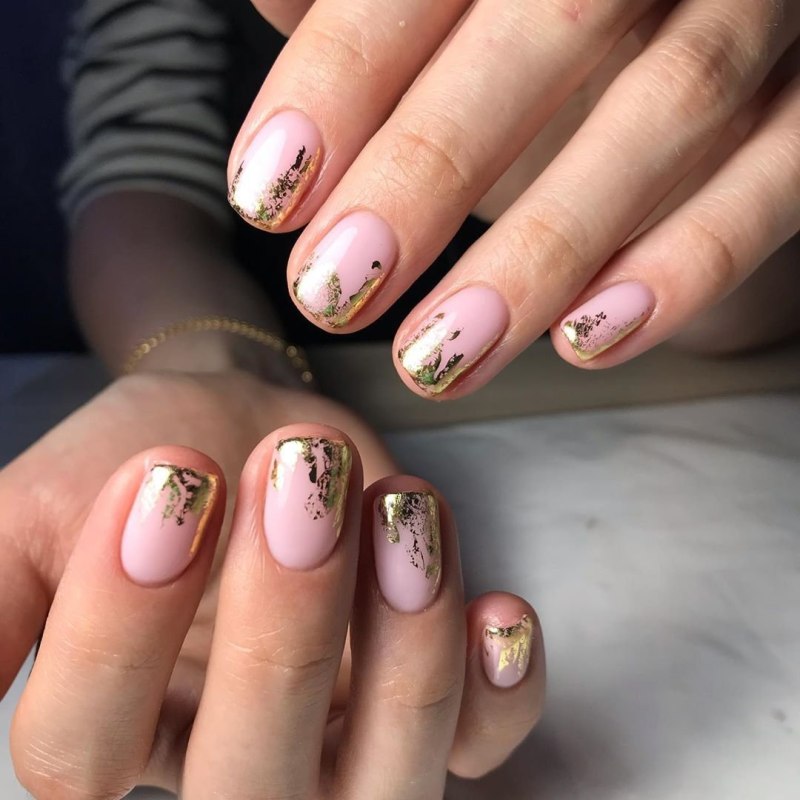 Осенний маникюр бомбический