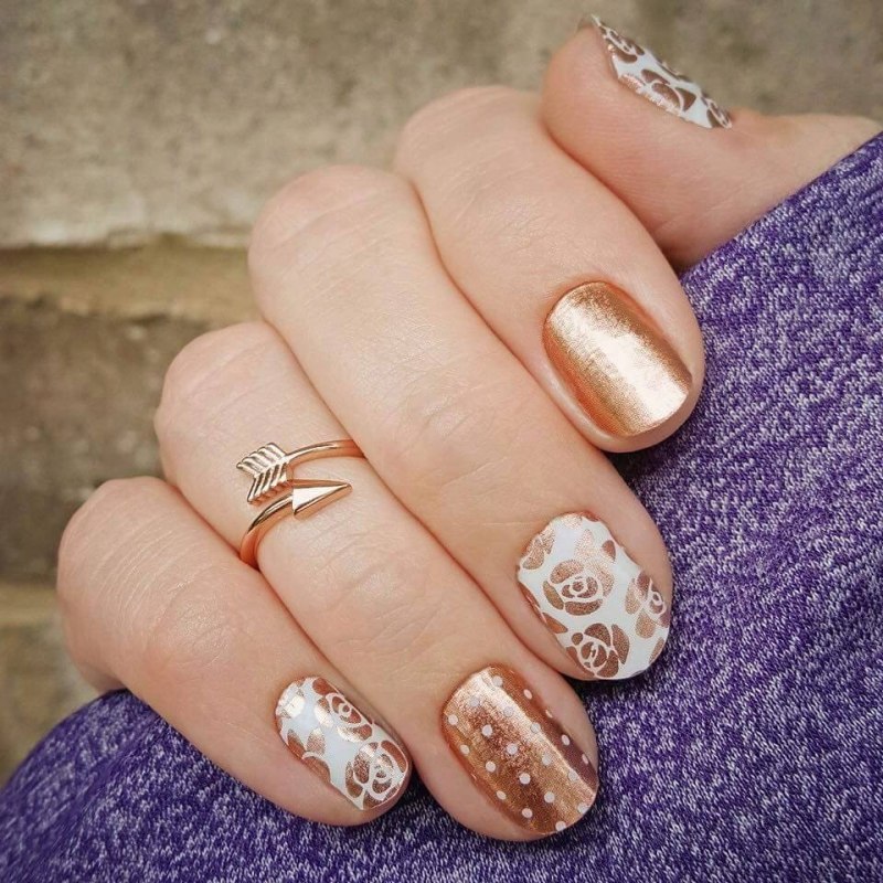 Красивый осенний маникюр