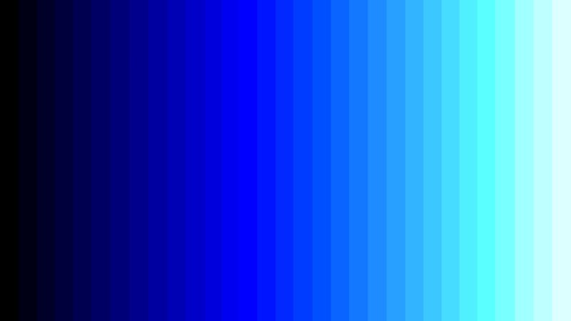Градиент от голубого к синему