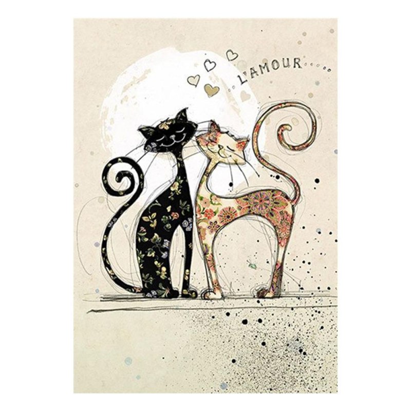 Стильные открытки с кошками