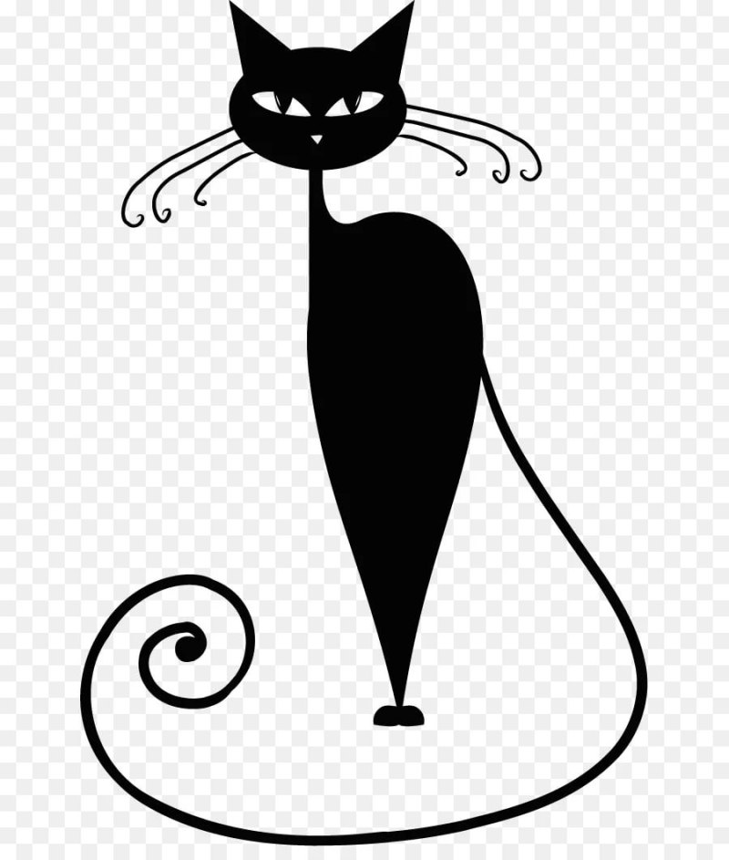 Стилизованный кот