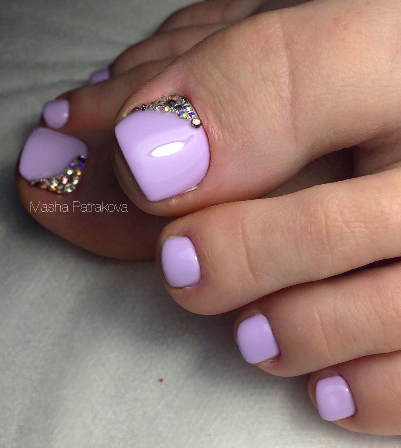 Эффектный педикюр