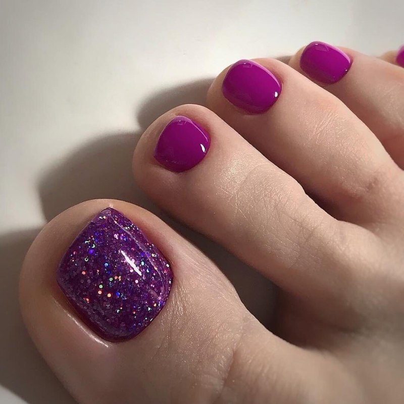 Педикюр лето