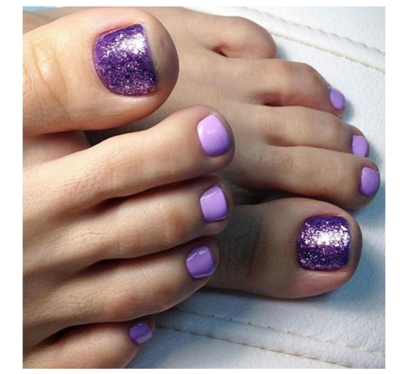 Педикюр лето