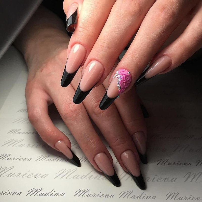 Френч 2021 миндаль черный