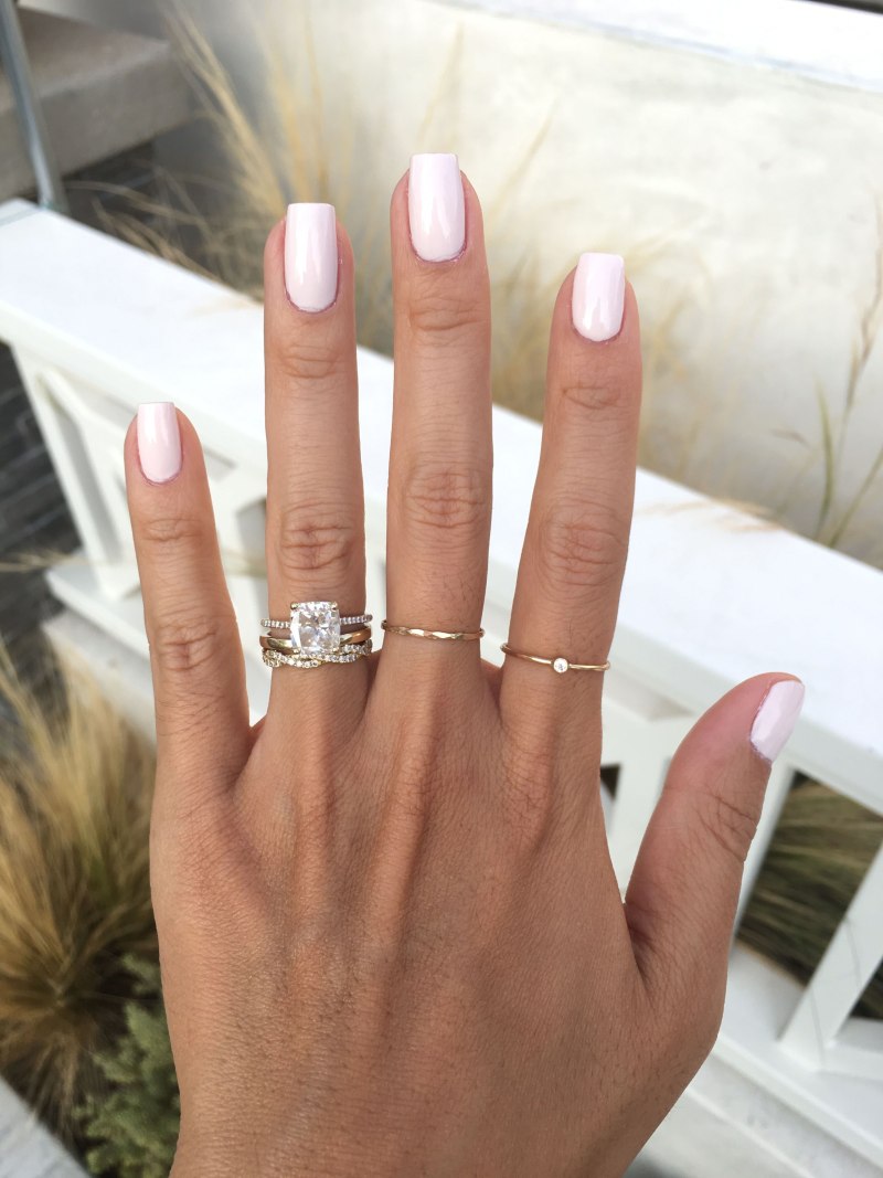 Маникюр на загорелой коже длинные ногти