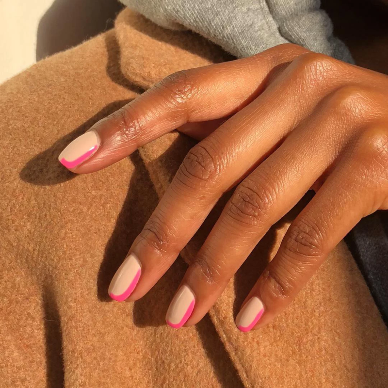 Цвет ногтей на загорелые руки