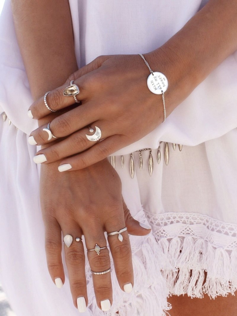 Ногти однотонные