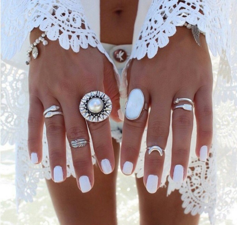 Ногти модные молодежные яркие