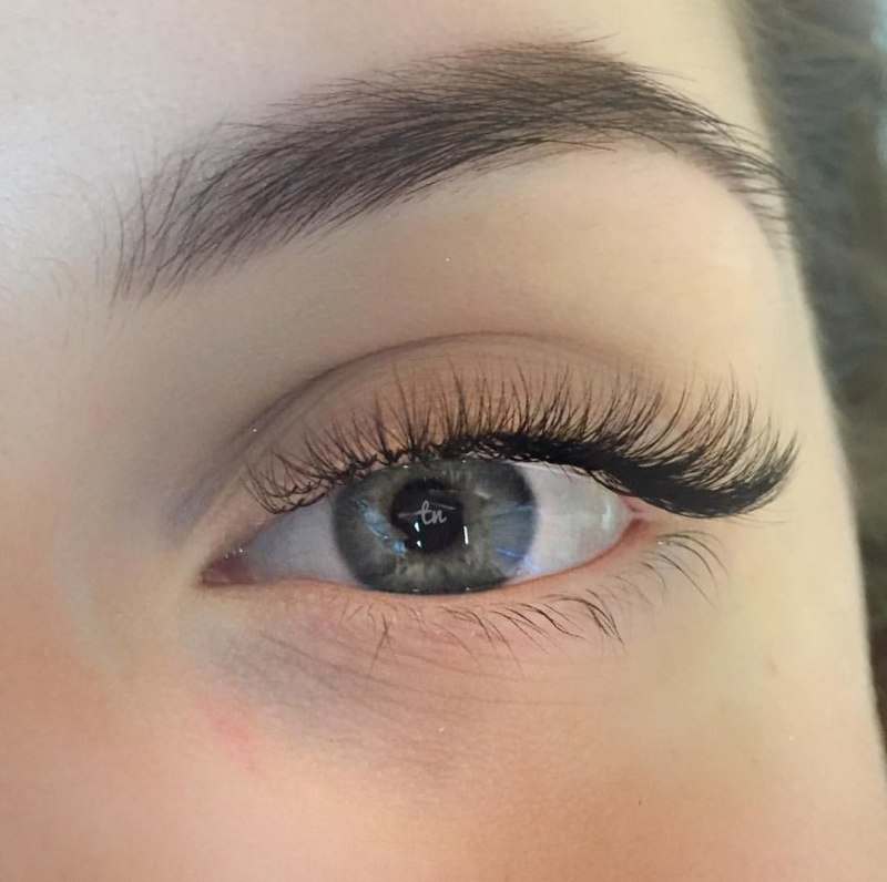 Эффект Кайли наращивание ресниц 2д