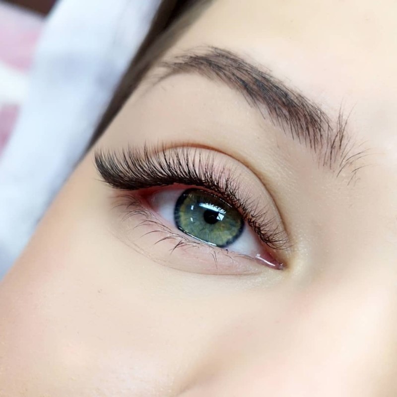 Эффект кукла наращивание ресниц 2д схема